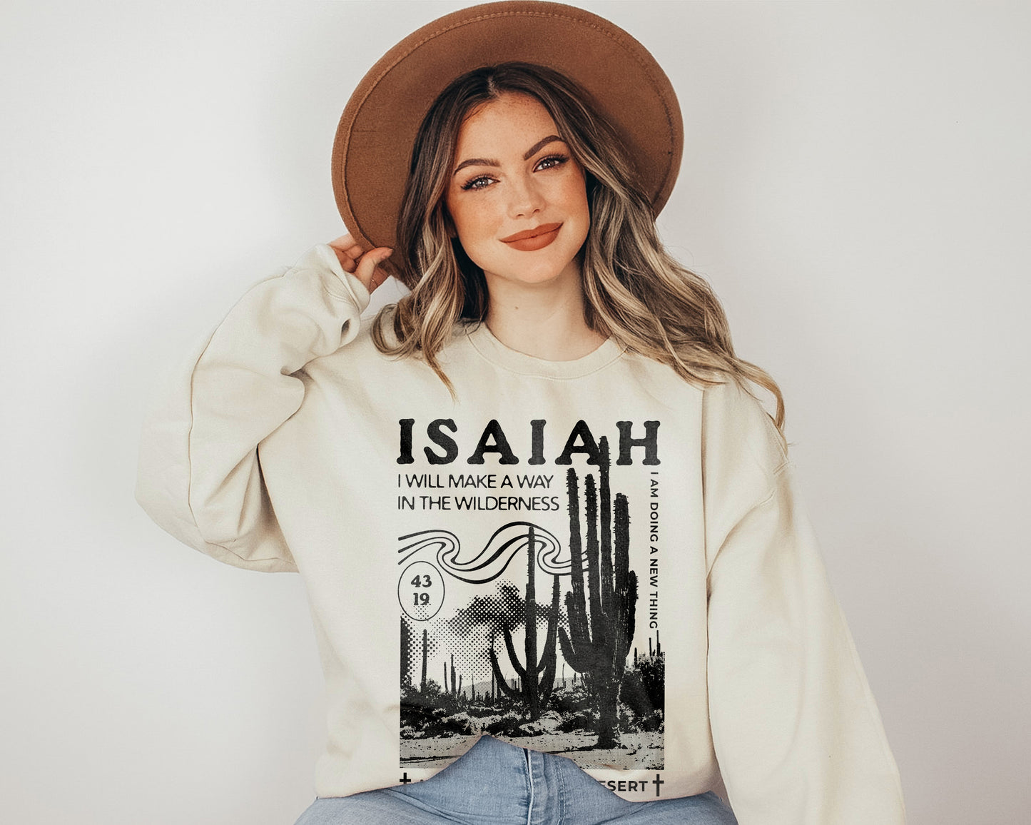 isaiah 43:19 sweatshirt