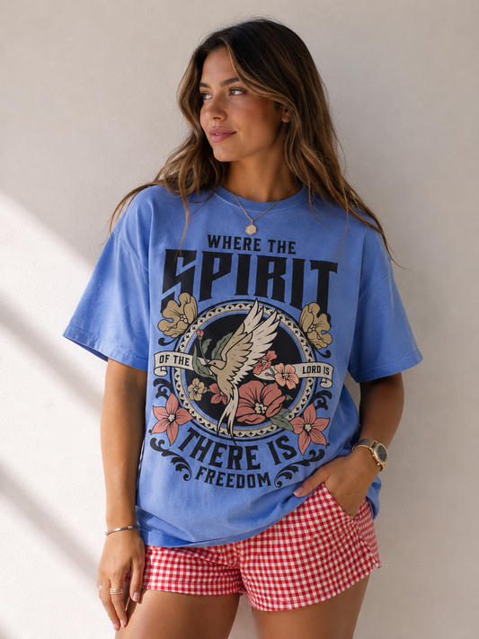 where the spirit of the lord is there is freedom shirt