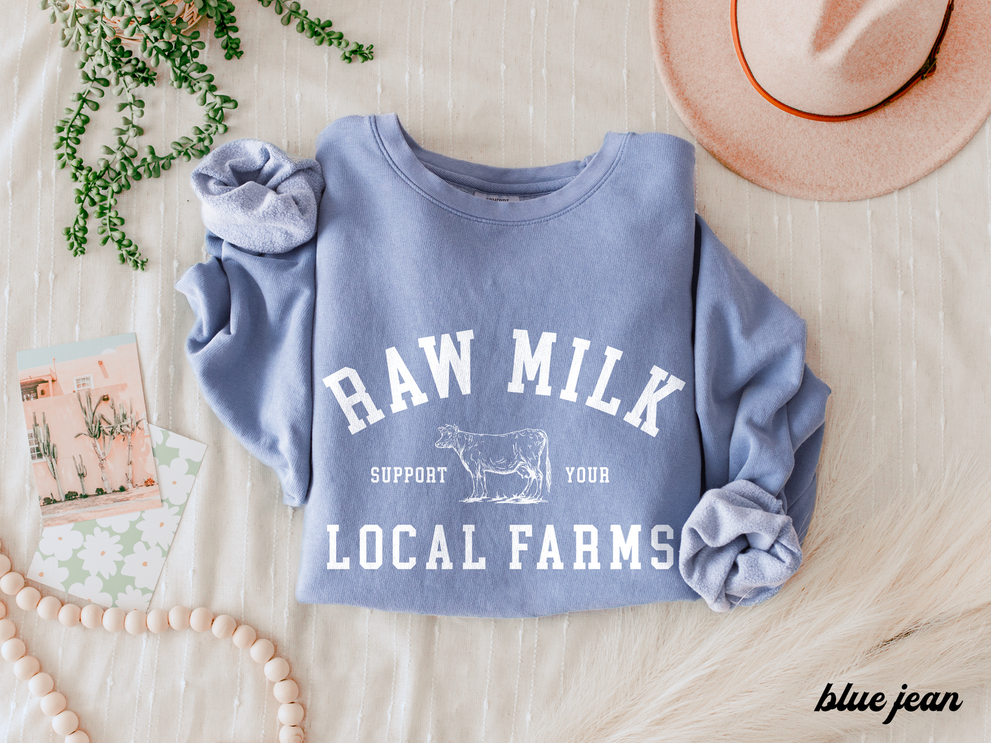 raw milk ✨ comfort colors
