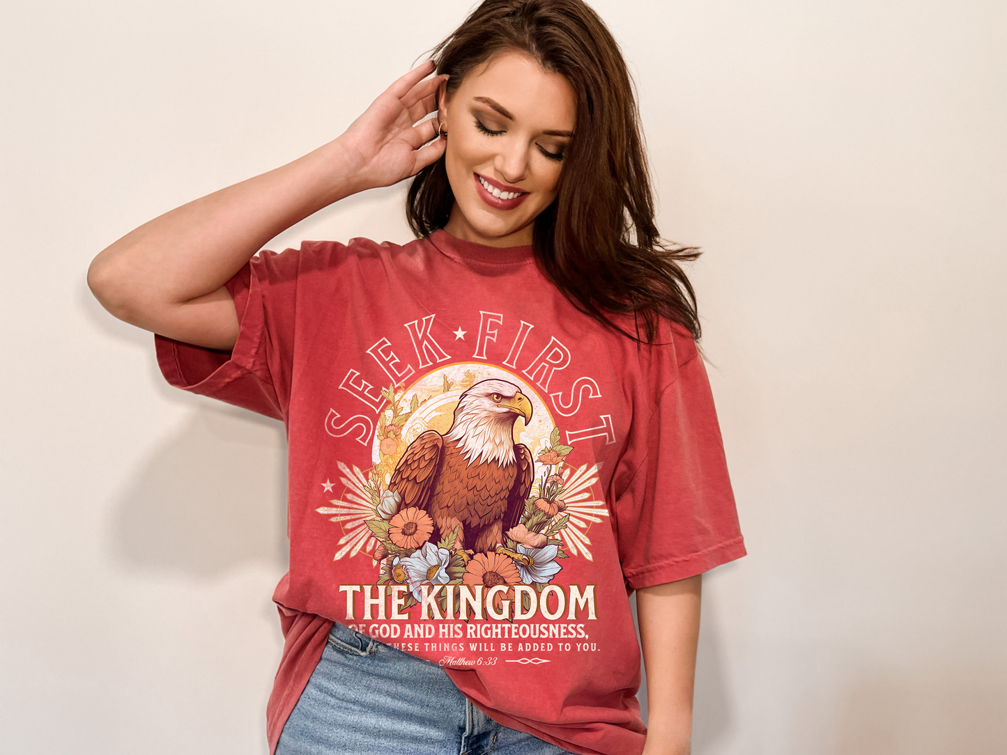 seek first the kingdom ✨ comfort colors