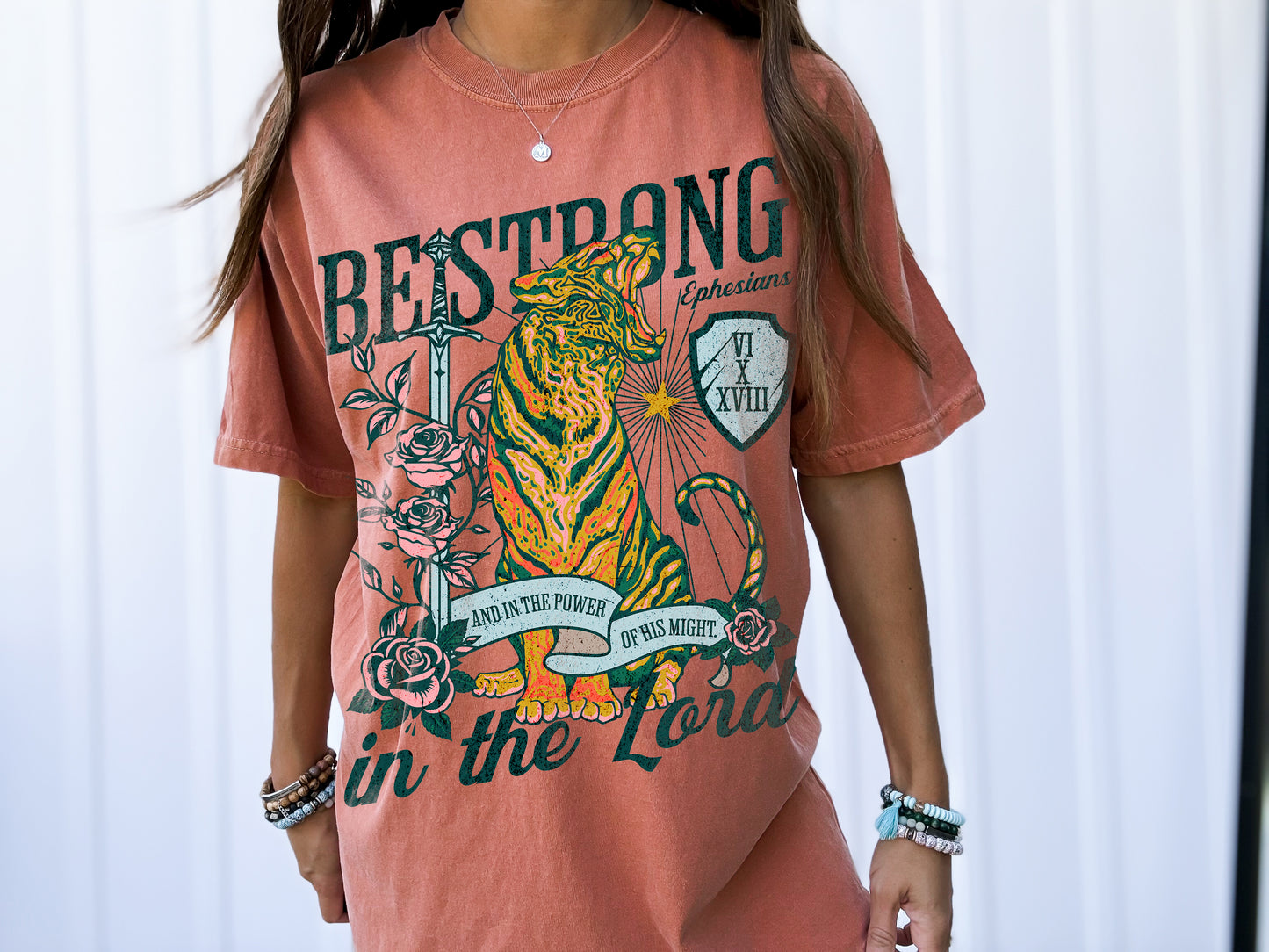be strong in the lord ✨ comfort colors