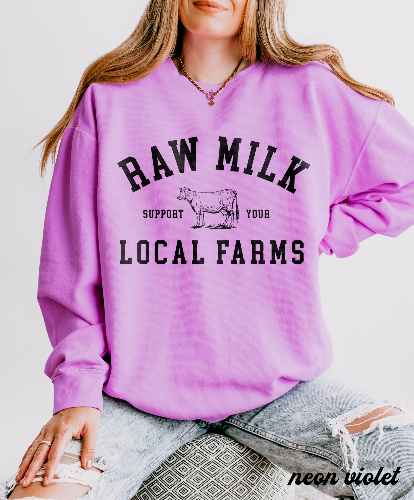 raw milk ✨ comfort colors
