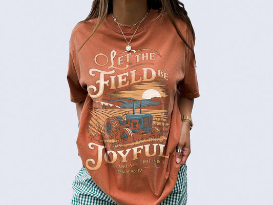let the field be joyful ✨ comfort colors