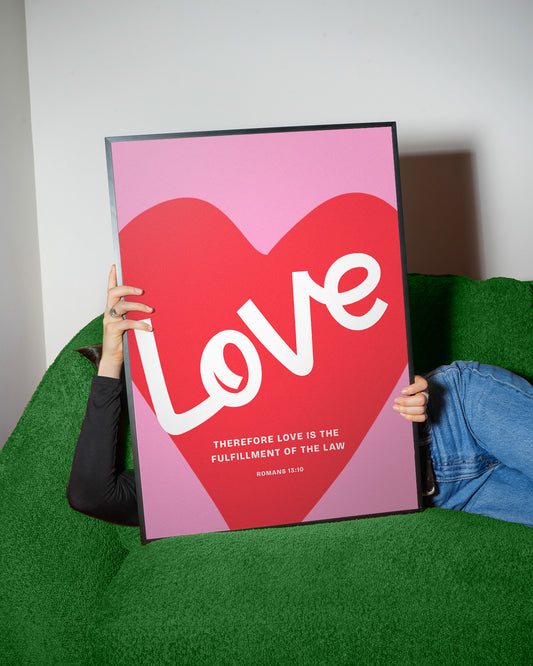 fulfillment of the law poster