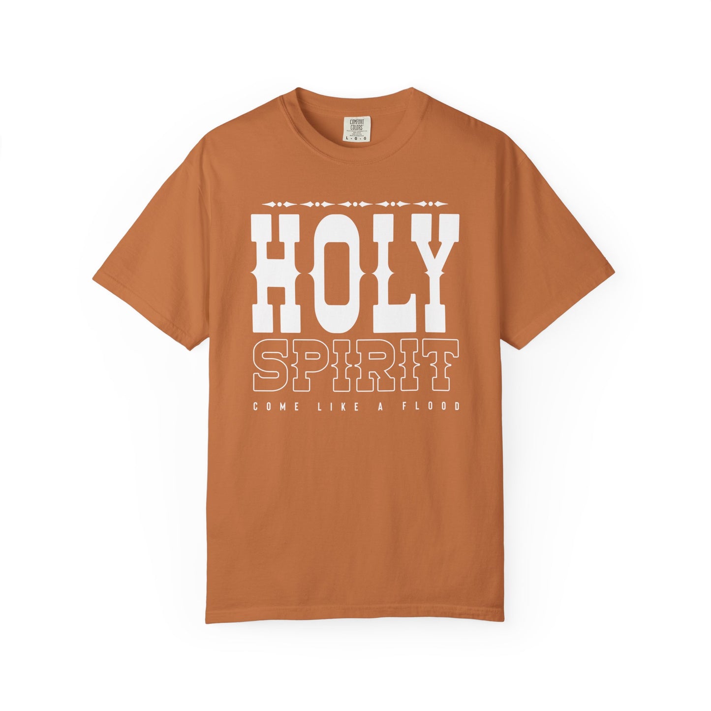 holy spirit come like a flood tee