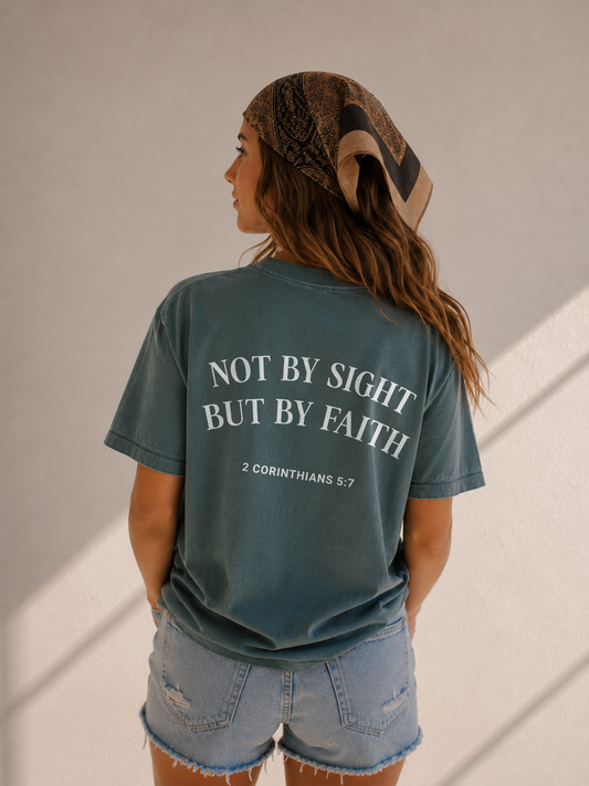not by sight but by faith