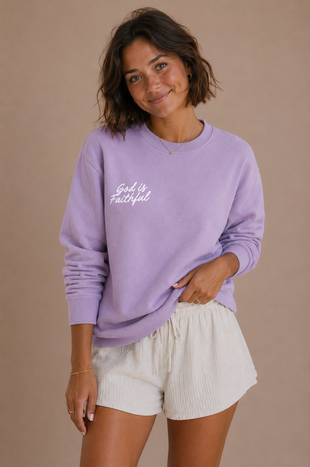 god is faithful sweatshirt