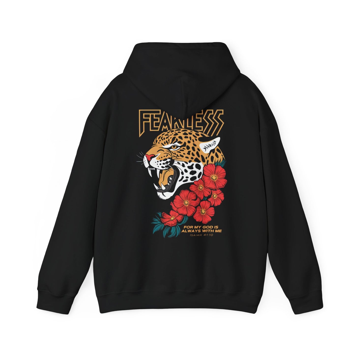 fearless leopard hoodie