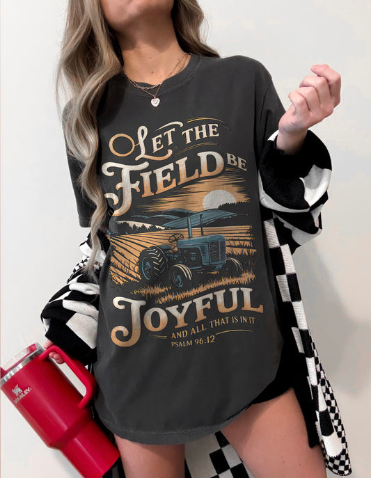 let the field be joyful ✨ comfort colors