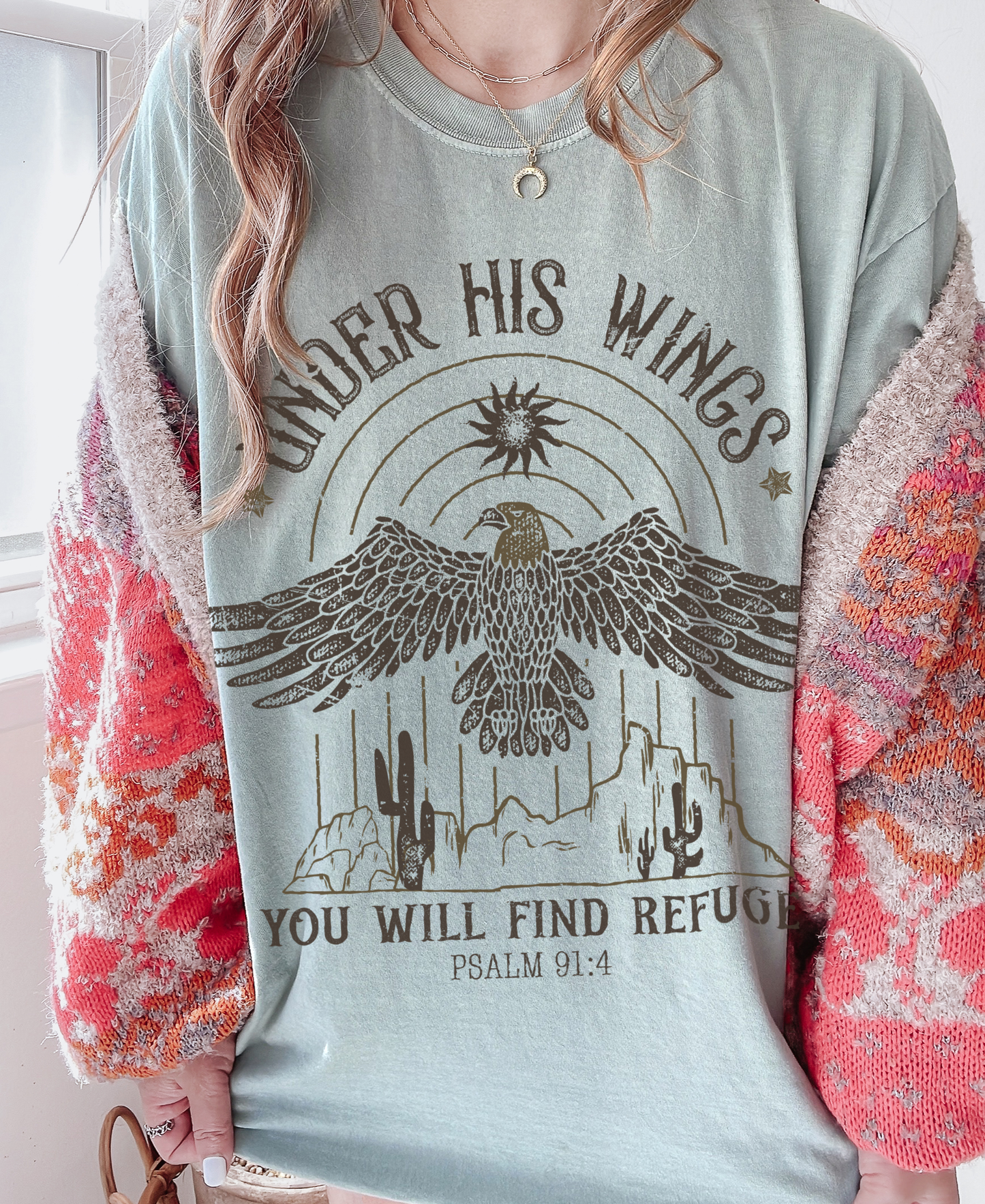 under his wings ✨ comfort colors