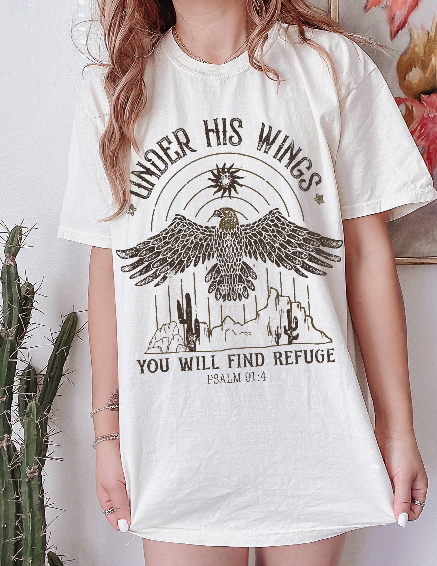 under his wings ✨ comfort colors