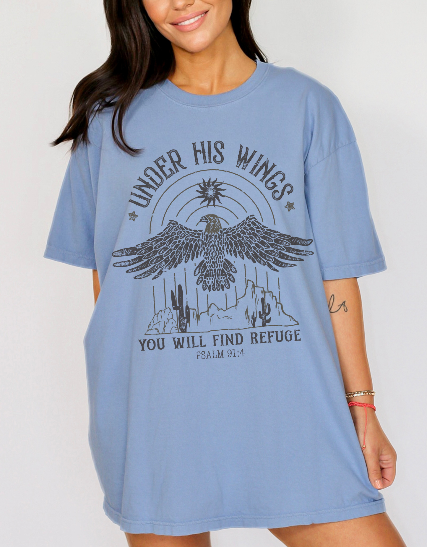 under his wings ✨ comfort colors