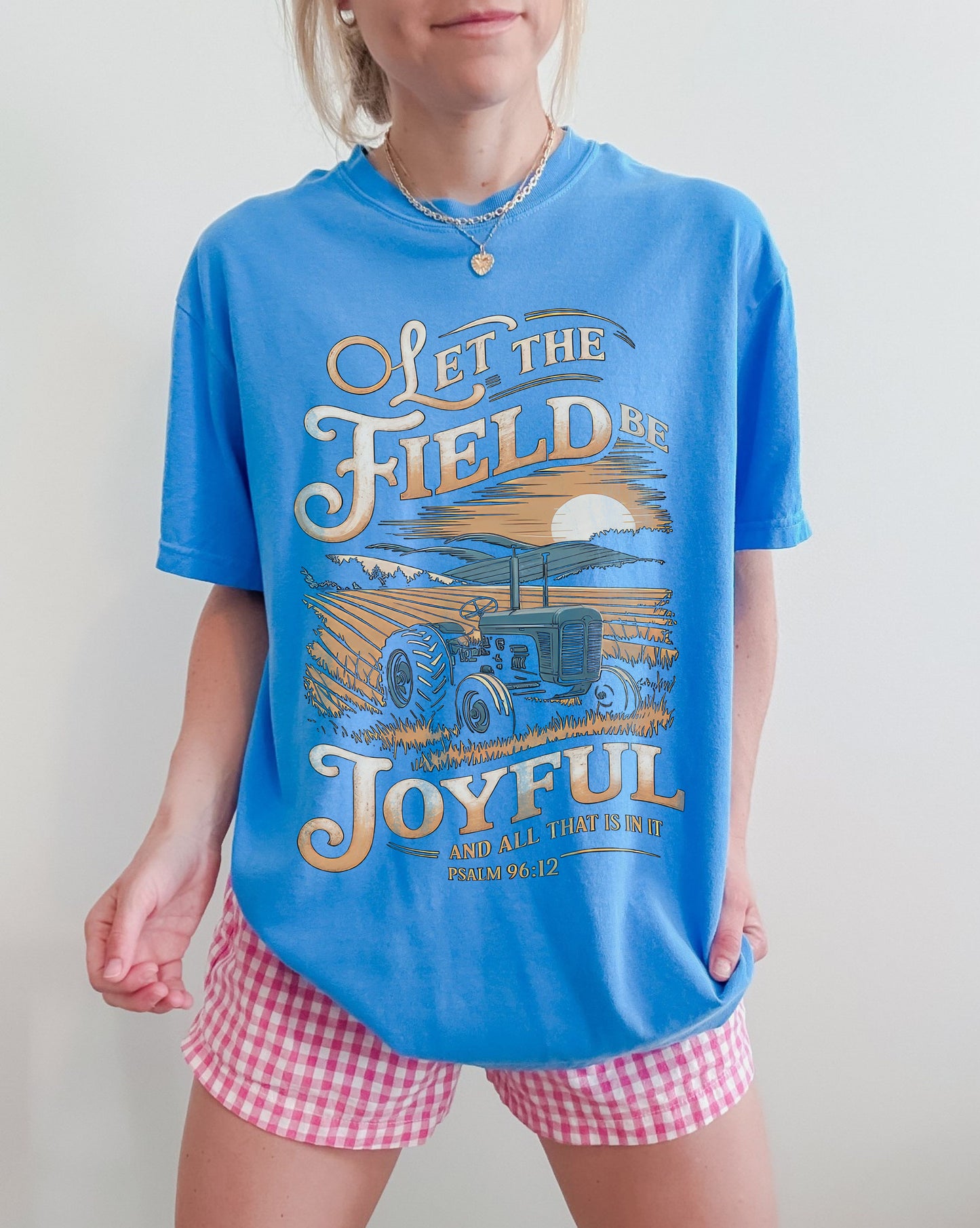 let the field be joyful ✨ comfort colors