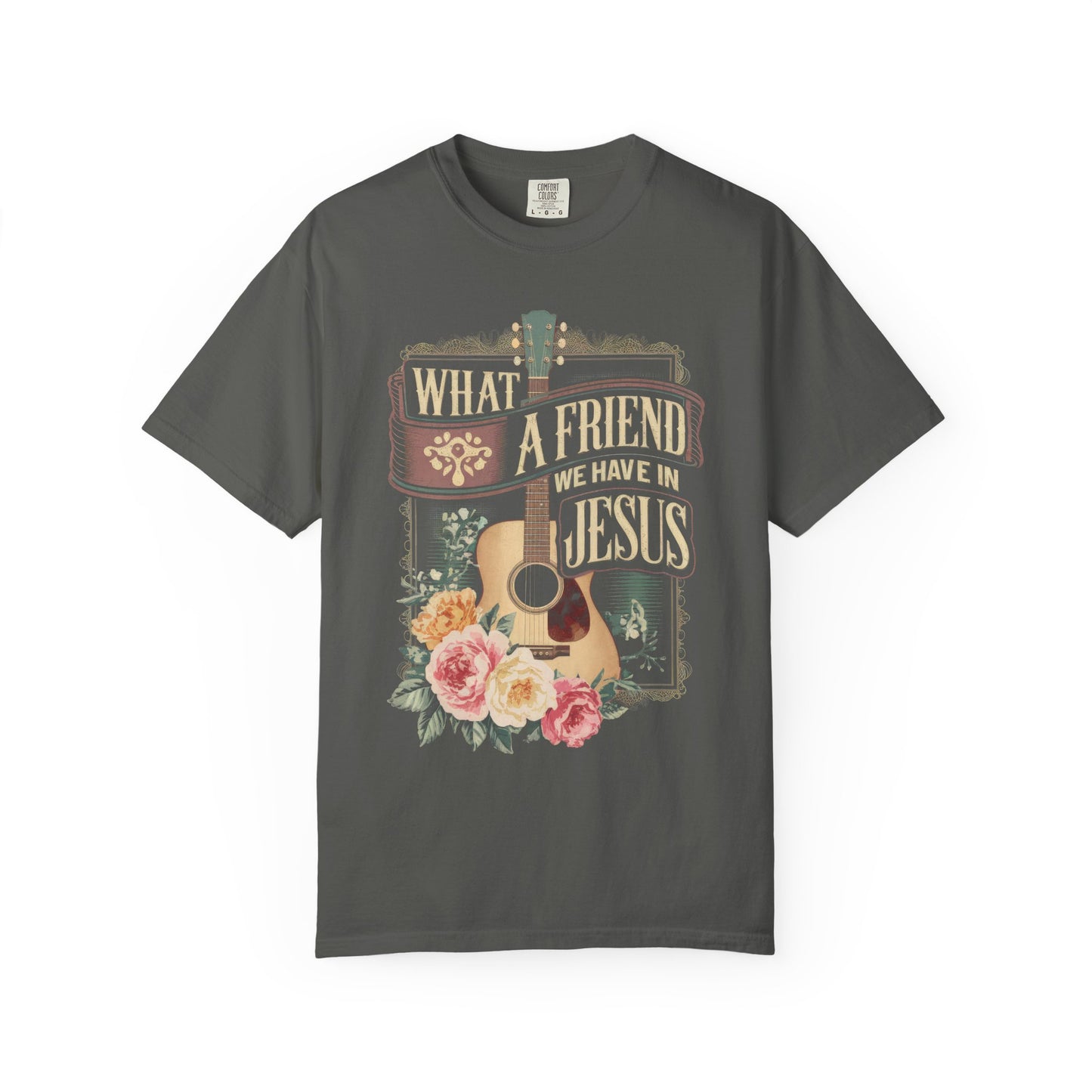 what a friend we have in jesus tee