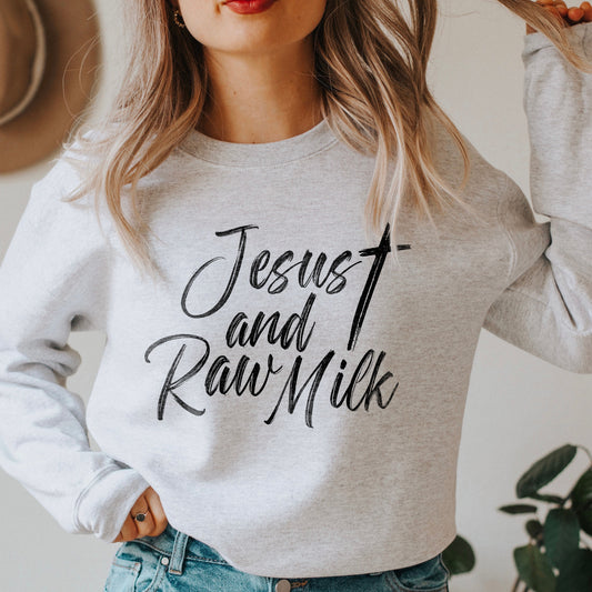 jesus and raw milk