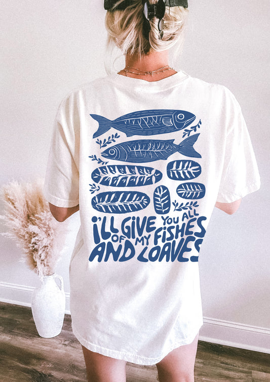 fishes and loaves ✨ comfort colors