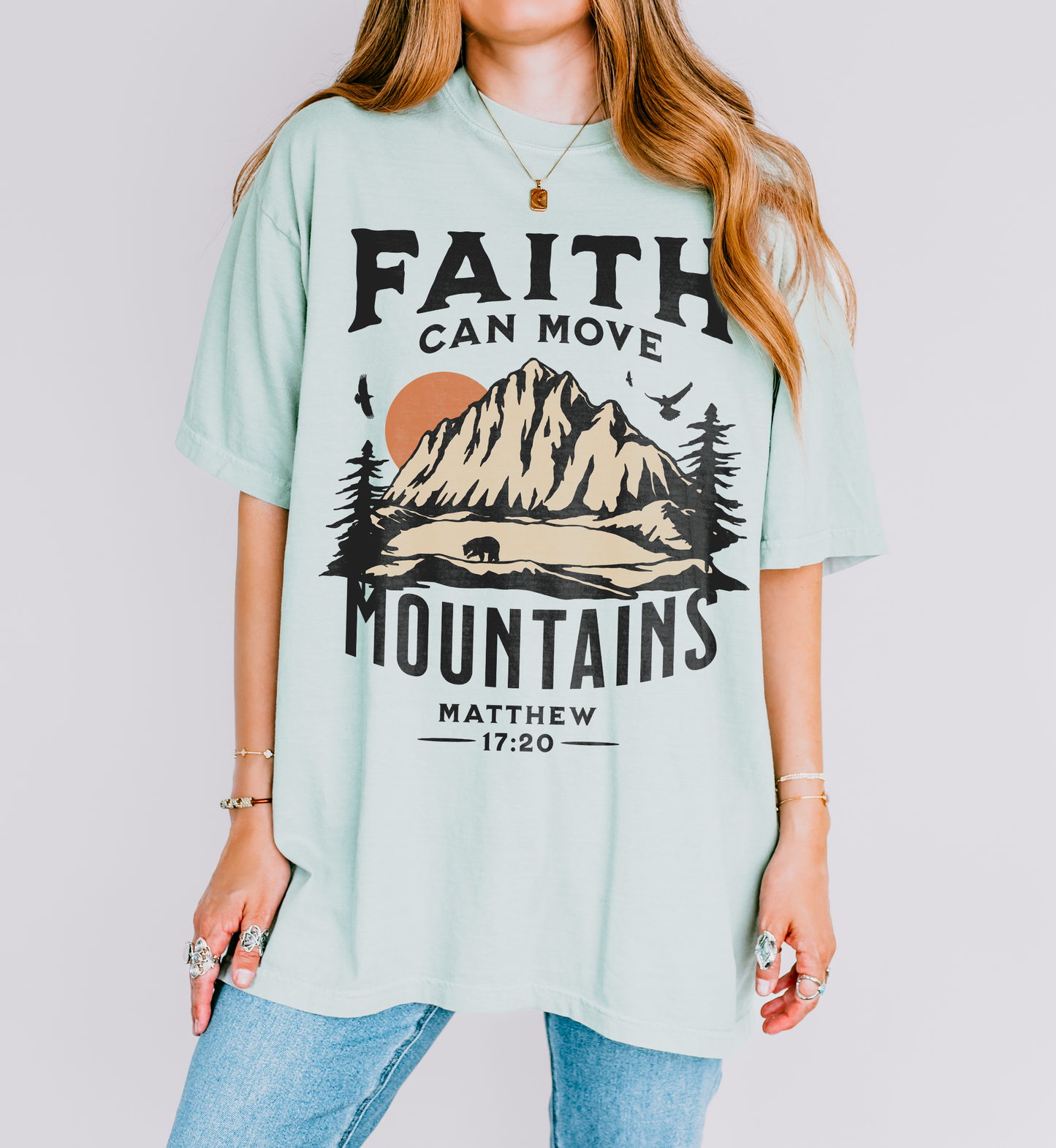 faith can move mountains ✨ comfort colors