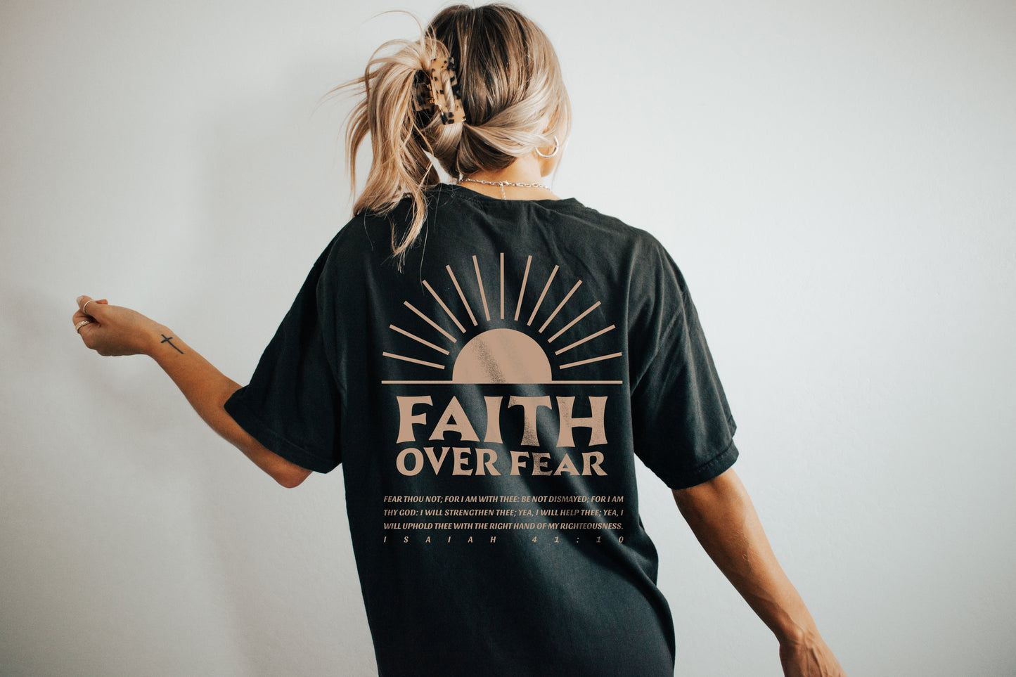 faith over fear ✨ comfort colors
