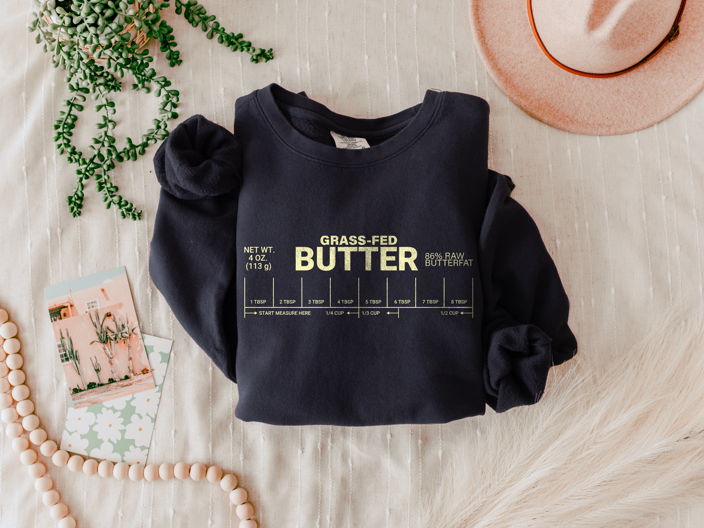 grass-fed butter ✨ comfort colors