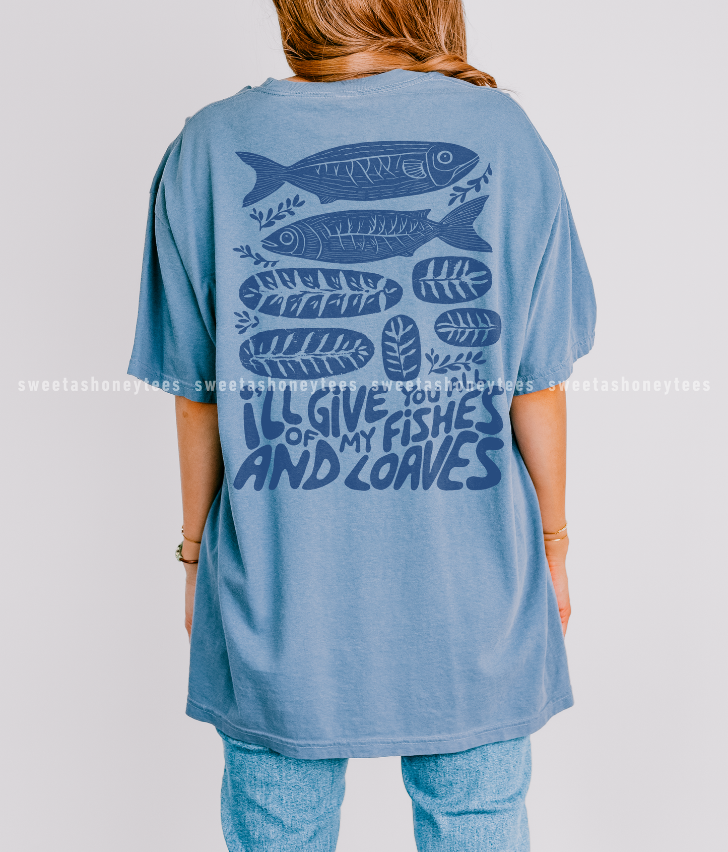 fishes and loaves ✨ comfort colors