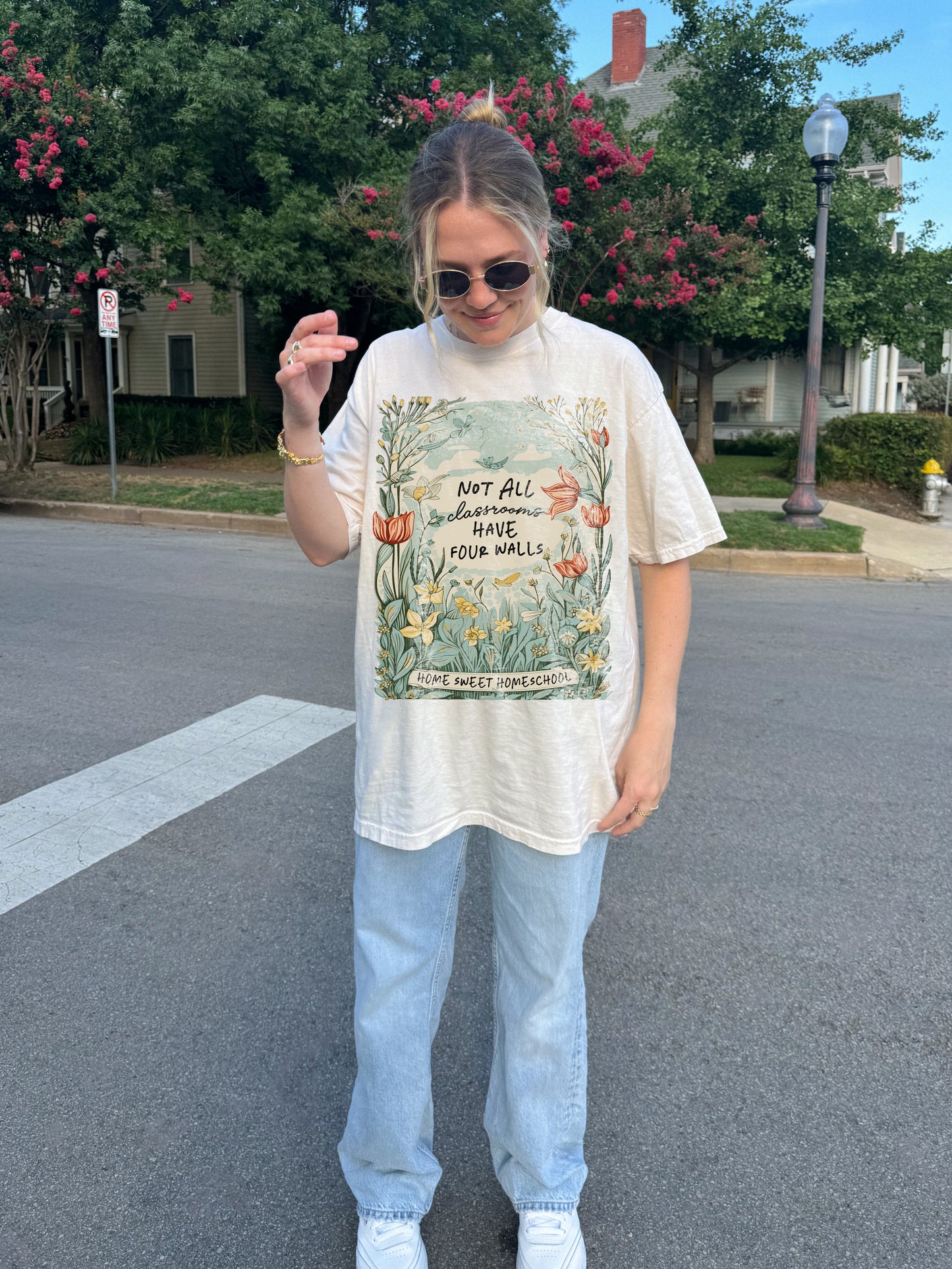 not all classrooms have four walls ✨ comfort colors