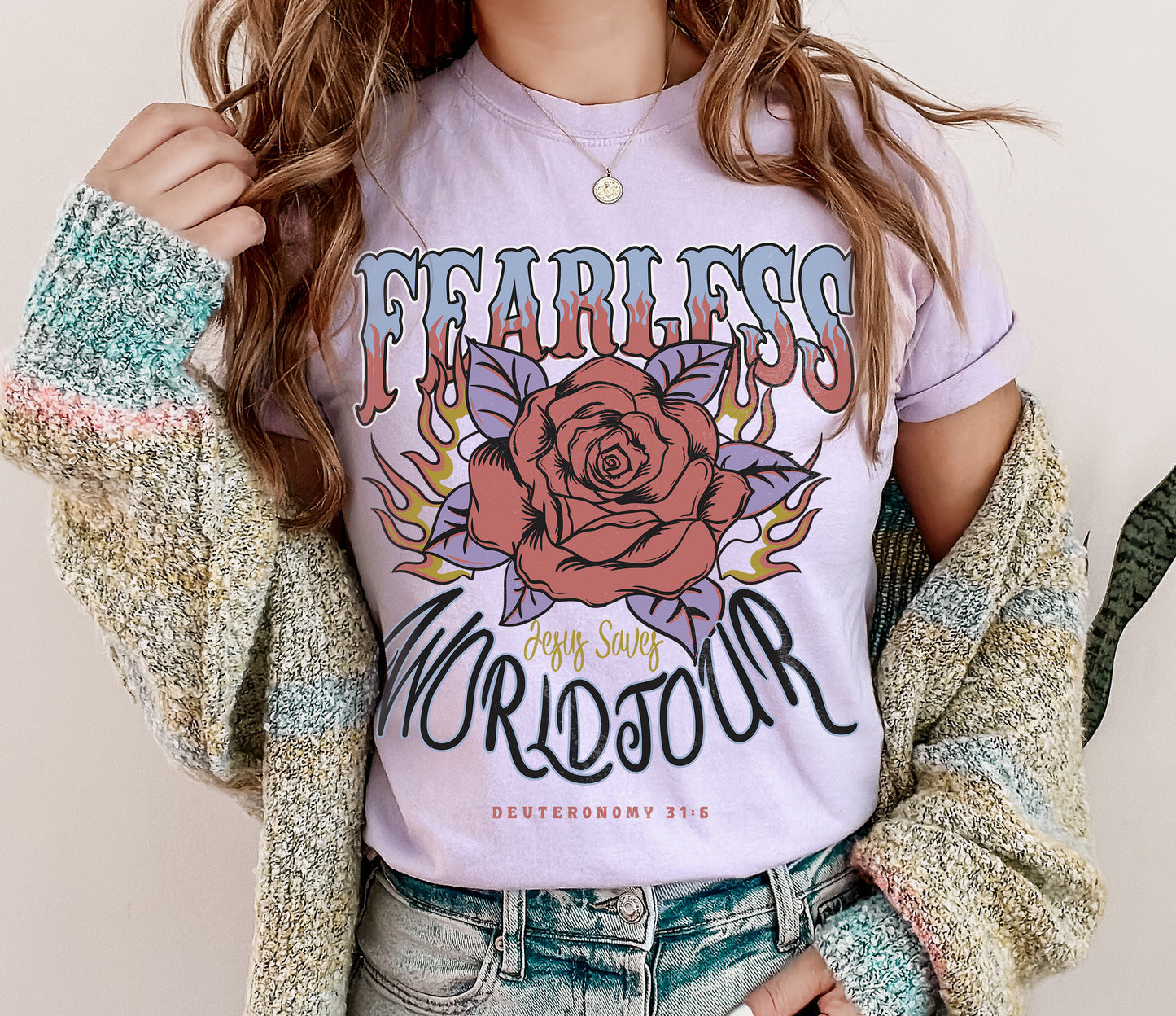 fearless ✨ comfort colors