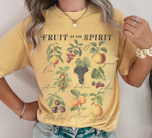 fruit of the spirit ✨ comfort colors