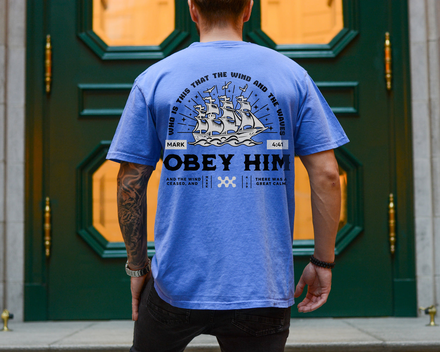 winds and the waves obey him ✨ comfort colors