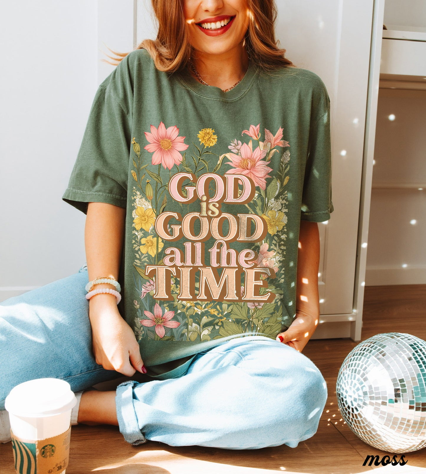 god is good all the time ✨ comfort colors