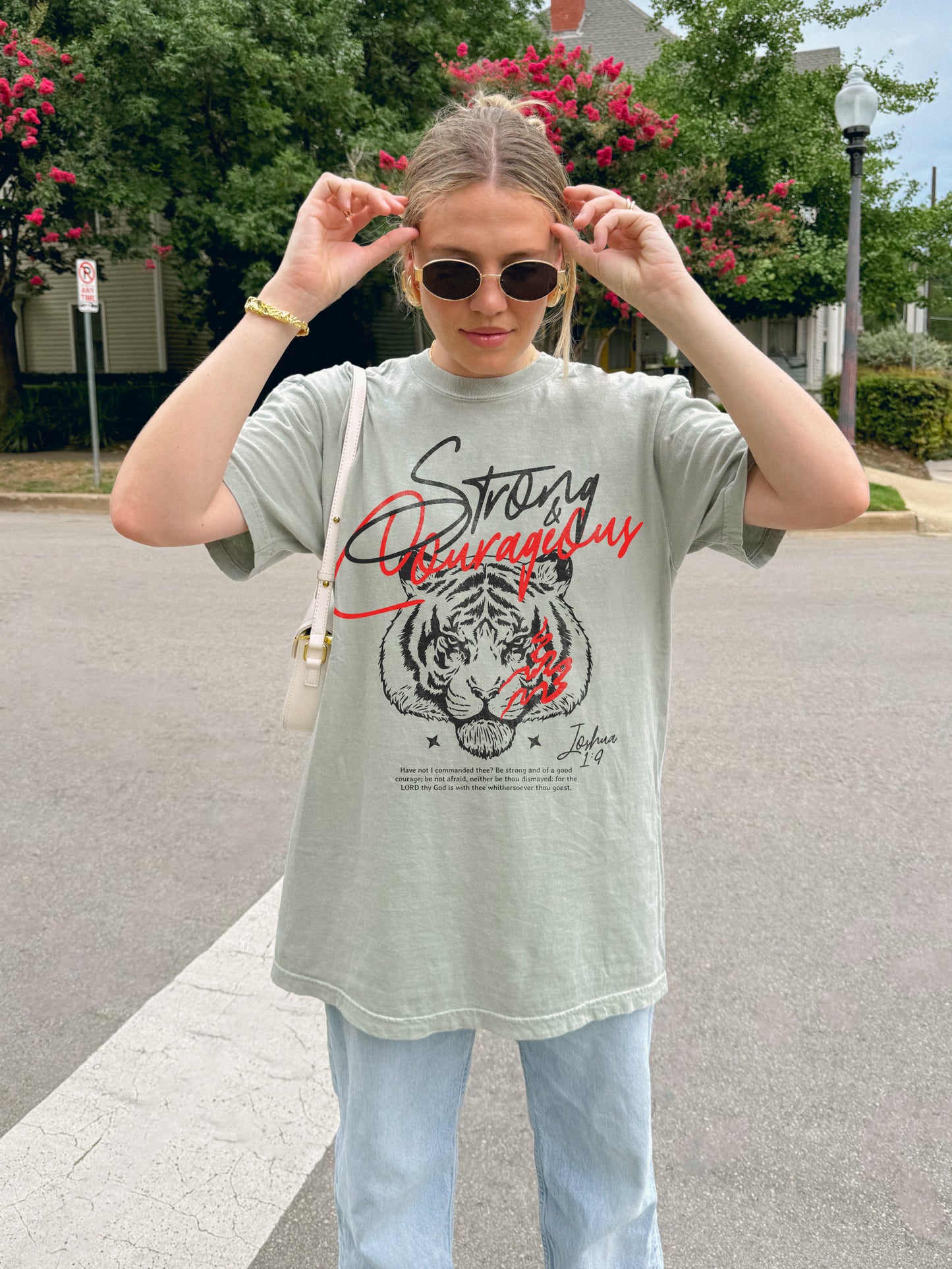 strong & courageous ✨ comfort colors