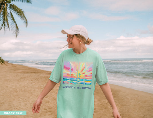 washed in the water ✨ comfort colors