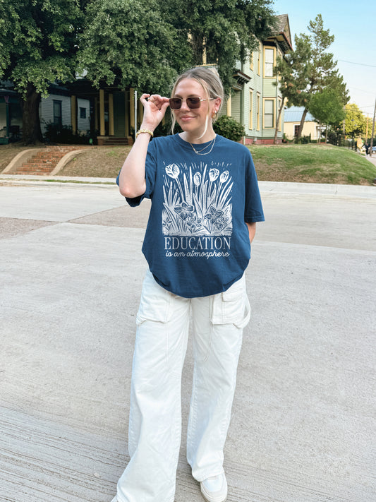 education is an atmosphere ✨ comfort colors