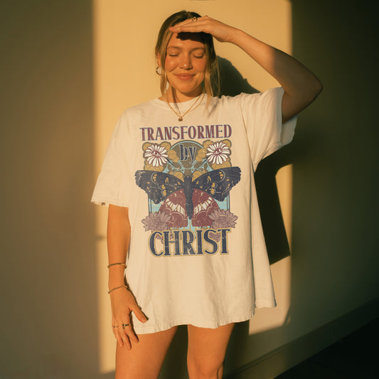 transformed by christ ✨ comfort colors