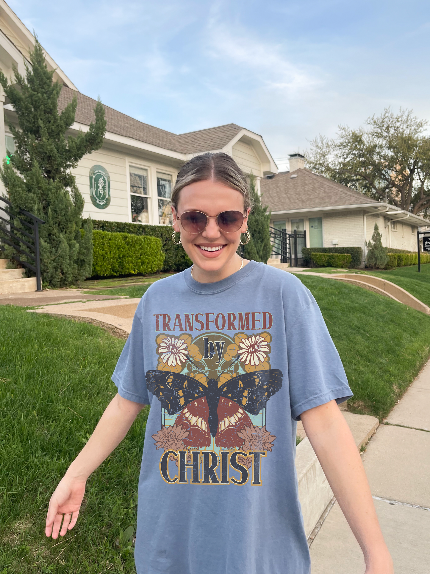 transformed by christ ✨ comfort colors