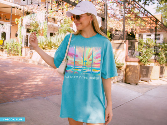 washed in the water ✨ comfort colors