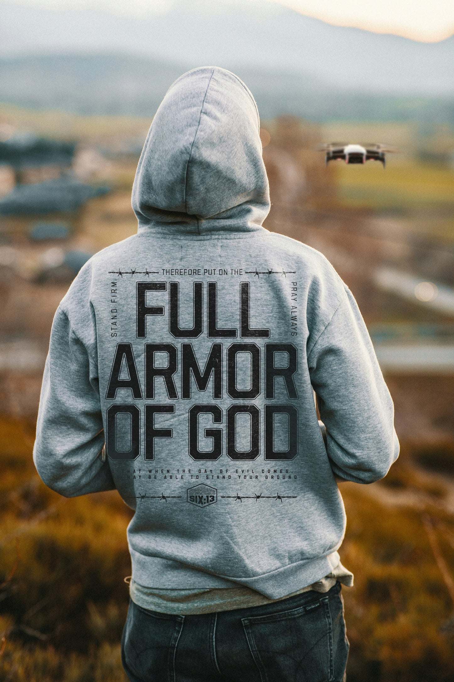 armor of god hoodie