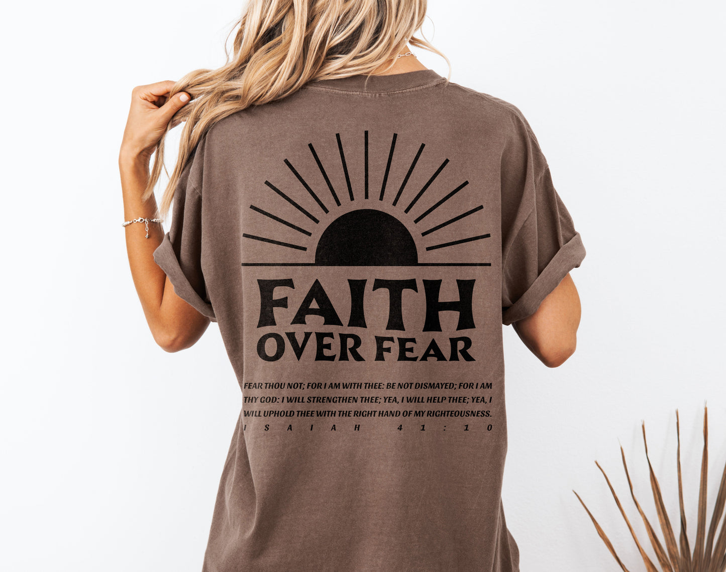 faith over fear ✨ comfort colors