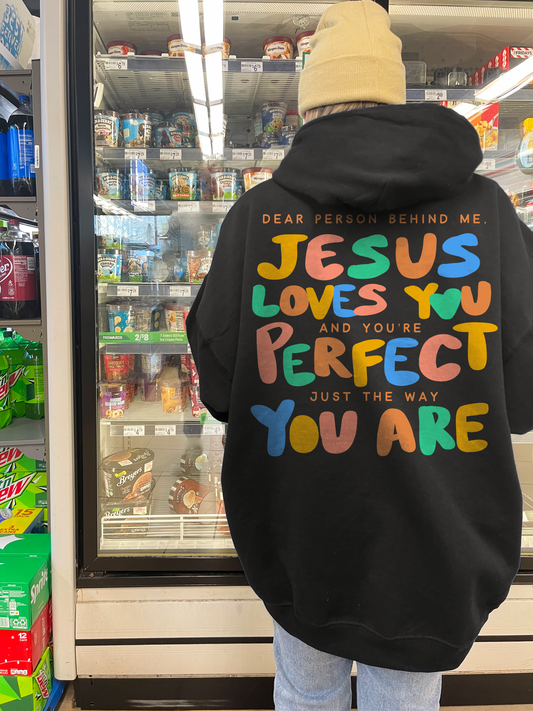 dear person behind me hoodie