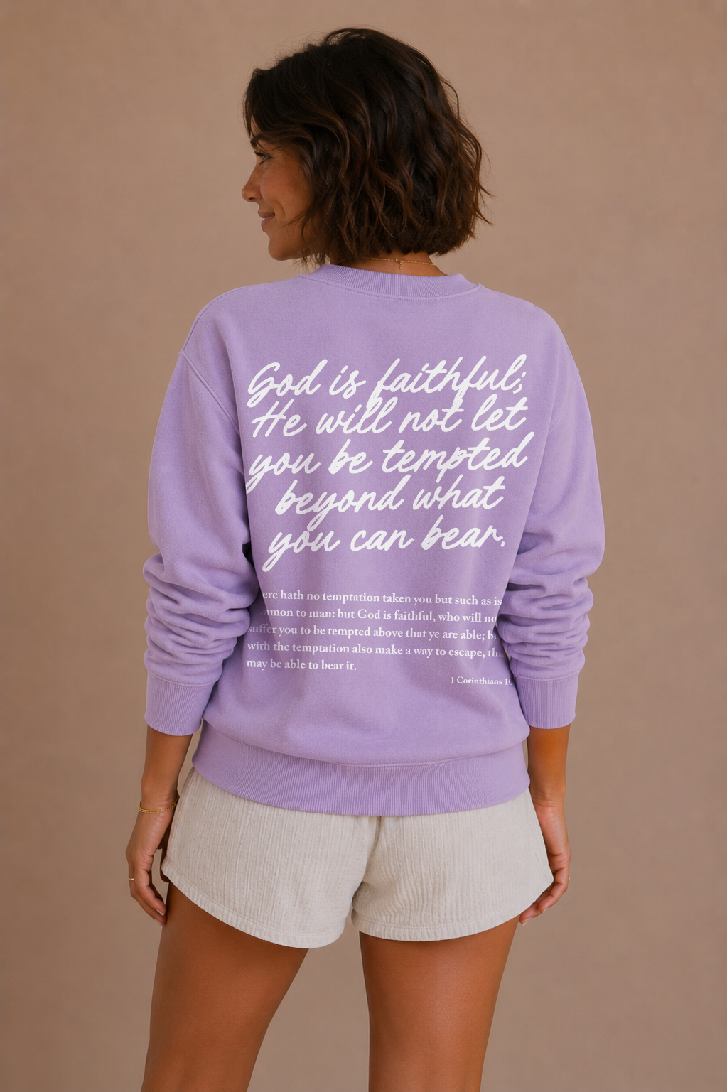 god is faithful sweatshirt