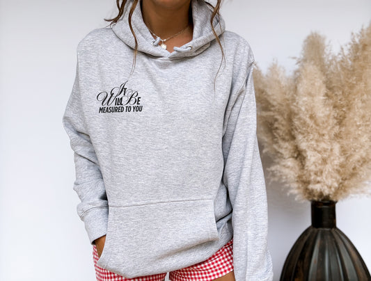 do not judge or you too will be judged hoodie