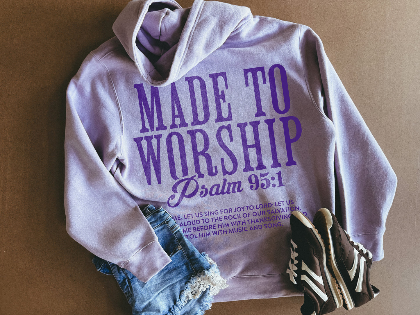 made to worship hoodie