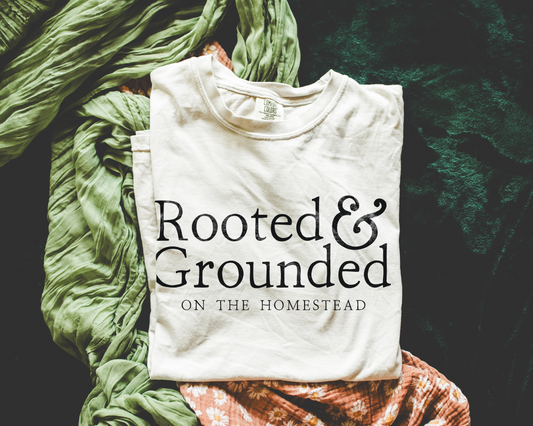 rooted & grounded ✨ comfort colors