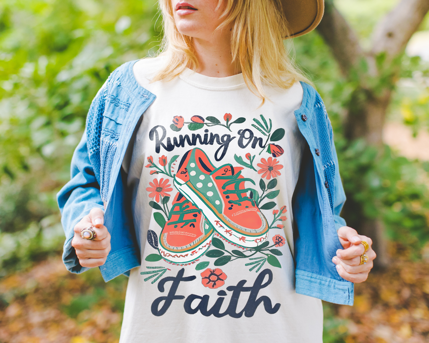 running on faith ✨ comfort colors