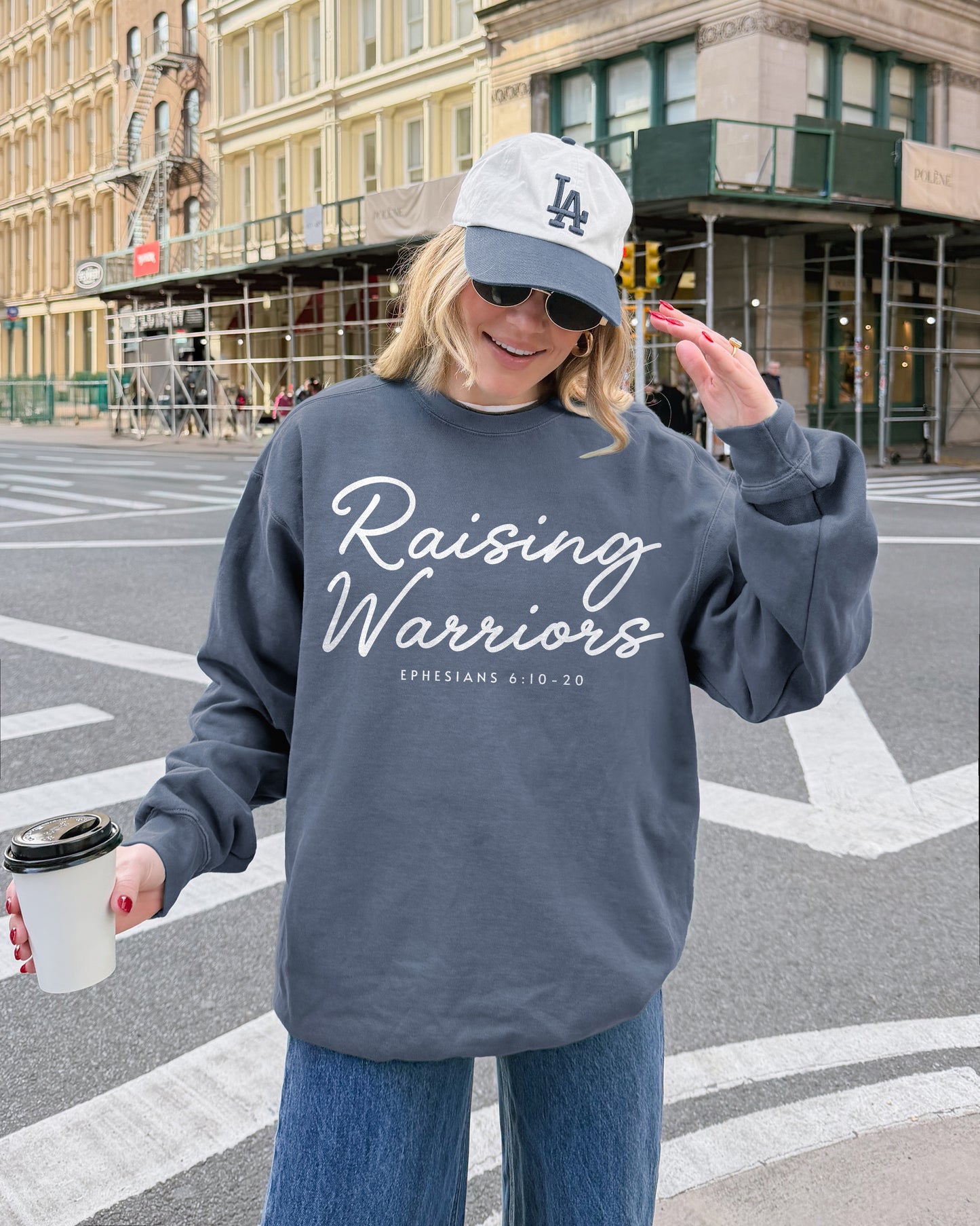 raising warriors sweatshirt