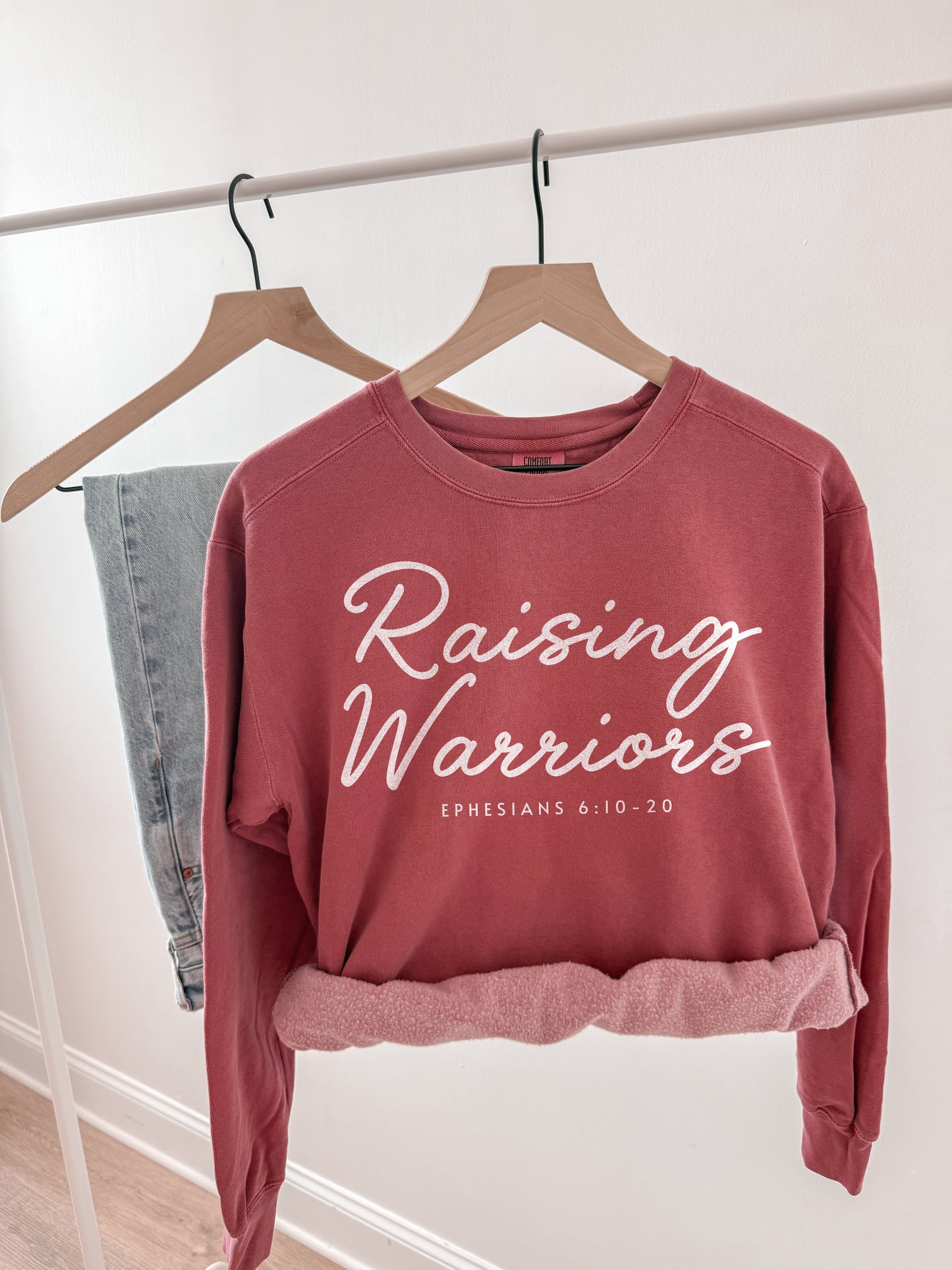 raising warriors sweatshirt